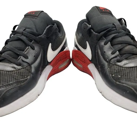 Nike Air Max Excee Running Training Shoes Black Red White CD4165-005 Men Size 13