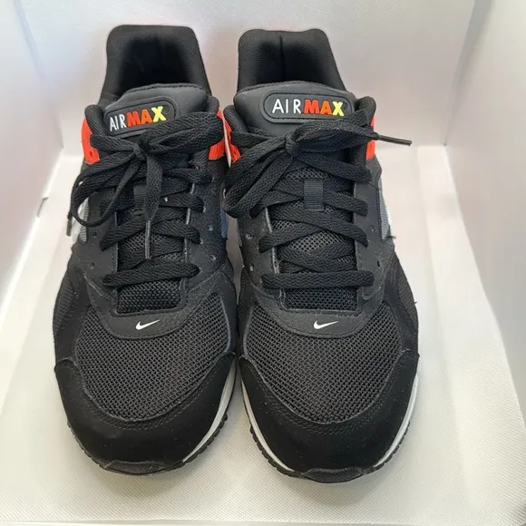 Nike Air Max IVO Black/White Men's Running Training Shoes Black Crimson Size 9