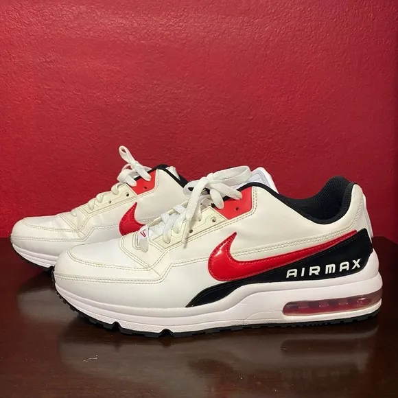 Nike Air Max LTD 3 White and Red Men's Shoes size 11