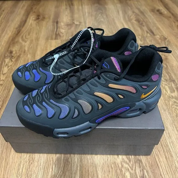 NIKE Air Max Plus multicolored lace up shoes sneakers women's 8 = 6.5Y new