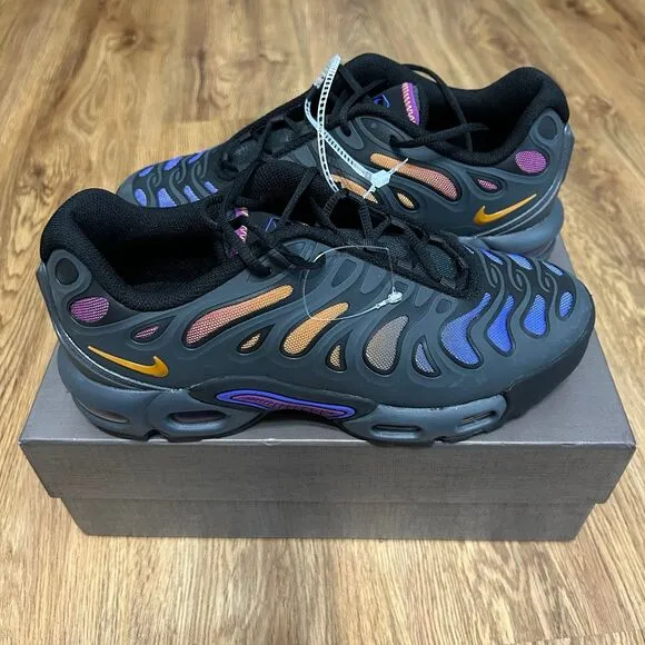 NIKE Air Max Plus multicolored lace up shoes sneakers women's 8 = 6.5Y new