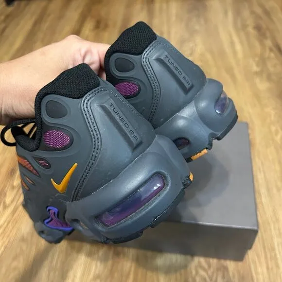 NIKE Air Max Plus multicolored lace up shoes sneakers women's 8 = 6.5Y new