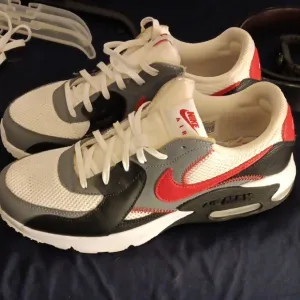 Nike Air Max Sneakers Red and Gray
