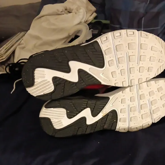 Nike Air Max Sneakers Red and Gray