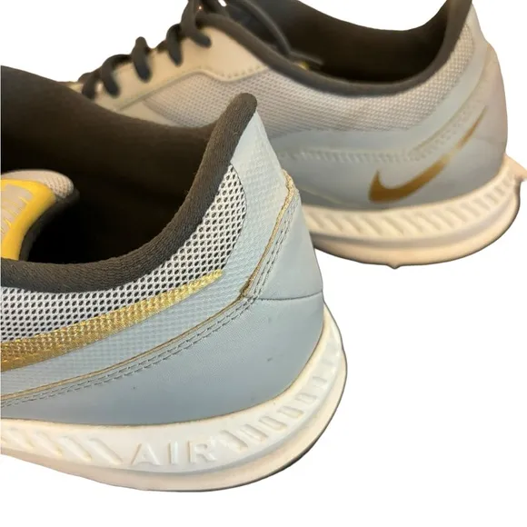 Nike Air Men's Epic‎ Speed TR Gray/Gold Men's Running Training Shoes Size 10.5