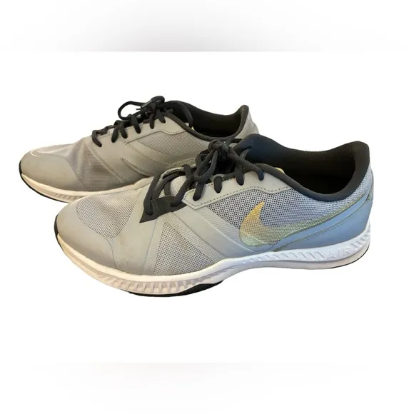 Nike Air Men's Epic‎ Speed TR Gray/Gold Men's Running Training Shoes Size 10.5