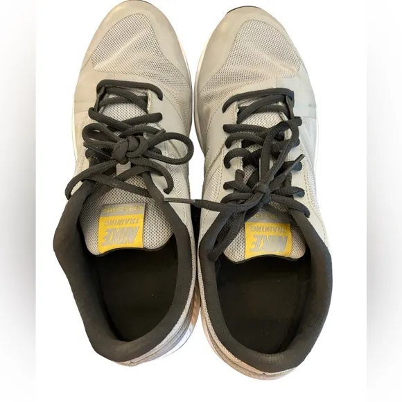 Nike Air Men's Epic‎ Speed TR Gray/Gold Men's Running Training Shoes Size 10.5