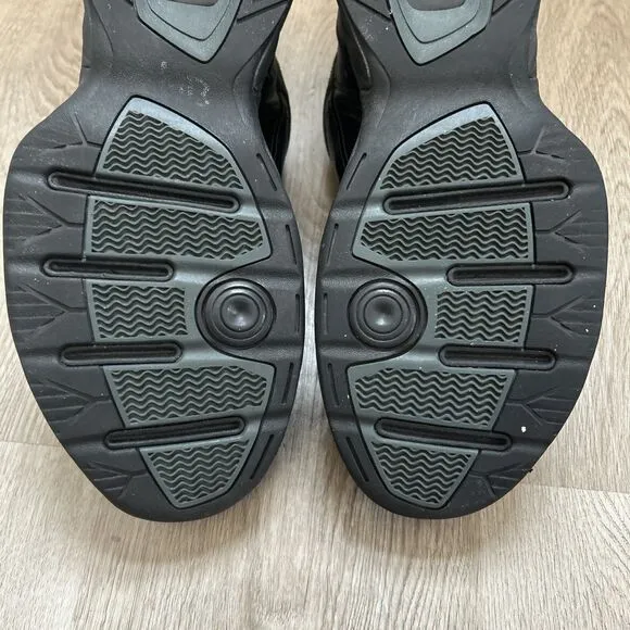 Nike Air Monarch IV Men's 11.5 Training Shoes Triple Black Sneakers 416355-001