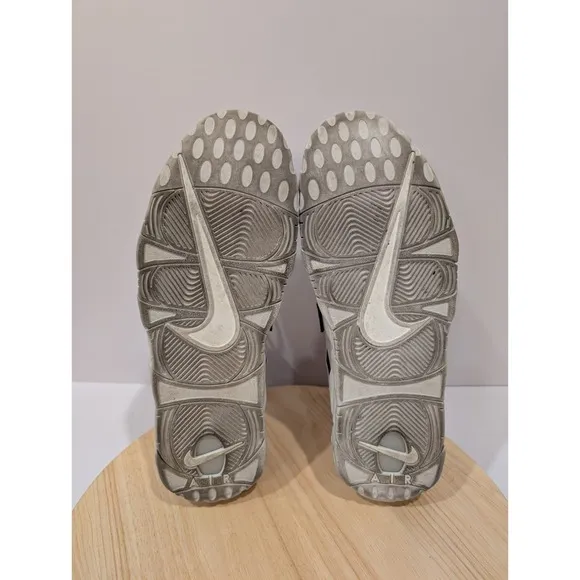 Nike Air More Uptempo 96 Photon Dust Gray Metallic Silver Mens Size 13 FB3021