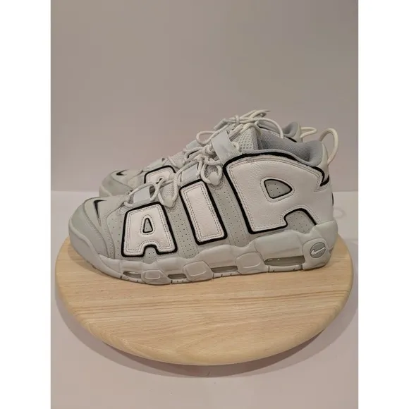 Nike Air More Uptempo 96 Photon Dust Gray Metallic Silver Mens Size 13 FB3021