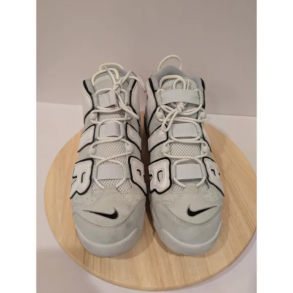 Nike Air More Uptempo 96 Photon Dust Gray Metallic Silver Mens Size 13 FB3021