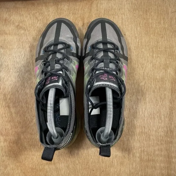 Nike Air Vapormax Men Size 9 AT6810-001 Fuchsia Lime Black Training Shoes