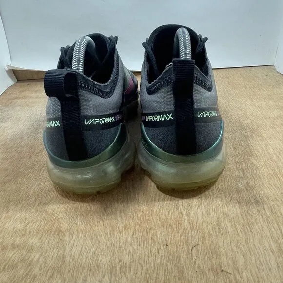 Nike Air Vapormax Men Size 9 AT6810-001 Fuchsia Lime Black Training Shoes