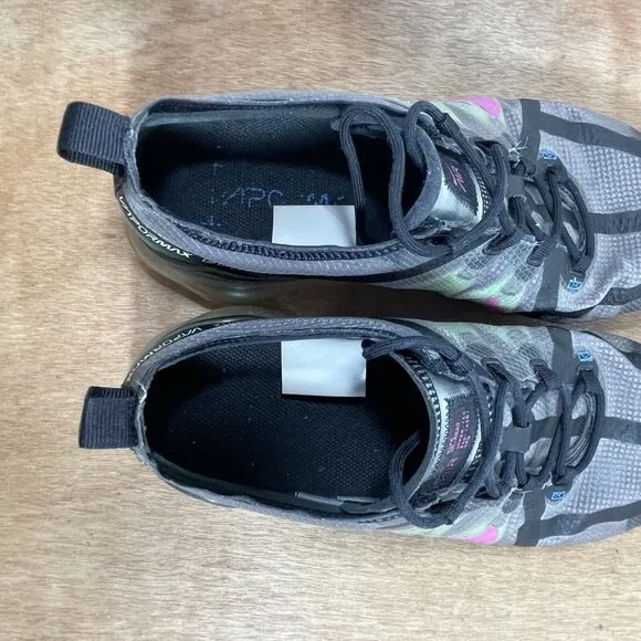 Nike Air Vapormax Men Size 9 AT6810-001 Fuchsia Lime Black Training Shoes