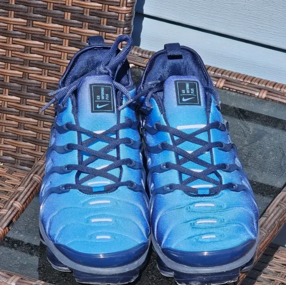 Nike Air Vapormax Plus Obsidian/Obsidian-Photo Blue (924453 401) Size 11