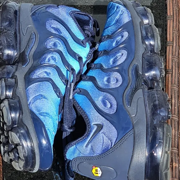Nike Air Vapormax Plus Obsidian/Obsidian-Photo Blue (924453 401) Size 11