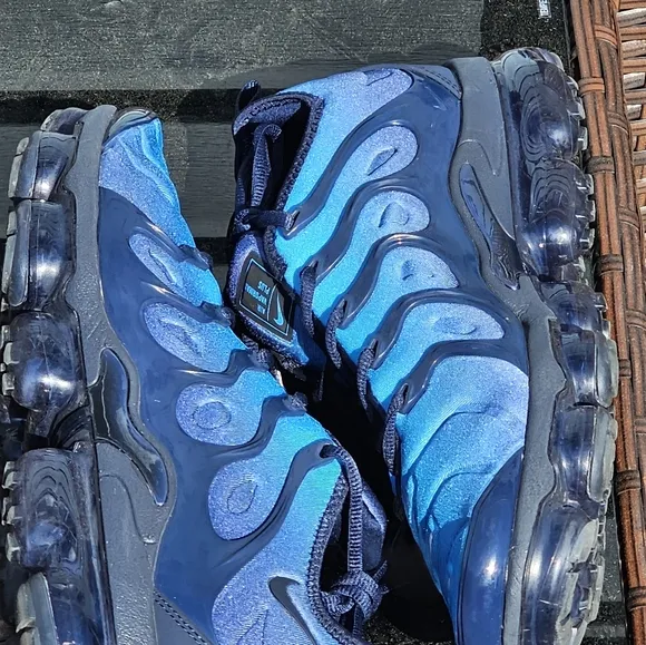 Nike Air Vapormax Plus Obsidian/Obsidian-Photo Blue (924453 401) Size 11