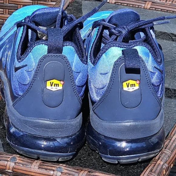 Nike Air Vapormax Plus Obsidian/Obsidian-Photo Blue (924453 401) Size 11