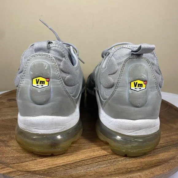 Nike Air VaporMax Plus Silver Gradient Mens Gray Size 12.5 Shoes