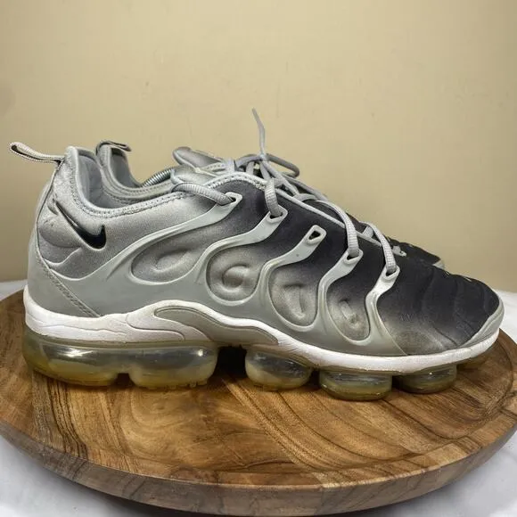 Nike Air VaporMax Plus Silver Gradient Mens Gray Size 12.5 Shoes