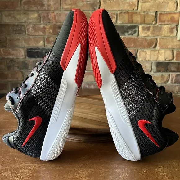 Nike Air Zoom G.T. Cut Academy EP Black Red Men Basketball FB2598-008 Men's 13