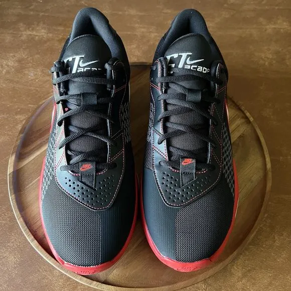 Nike Air Zoom G.T. Cut Academy EP Black Red Men Basketball FB2598-008 Men's 13
