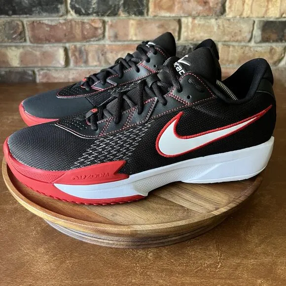 Nike Air Zoom G.T. Cut Academy EP Black Red Men Basketball FB2598-008 Men's 13