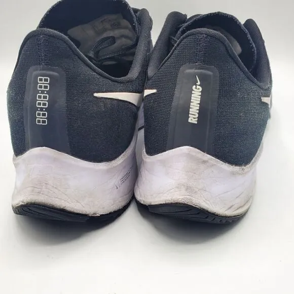 Nike Air Zoom Pegasus Running Jogging Shoes Men's Black/White Size 14