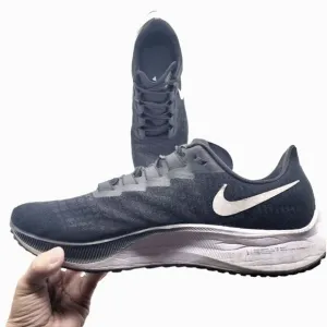 Nike Air Zoom Pegasus Running Jogging Shoes Men's Black/White Size 14