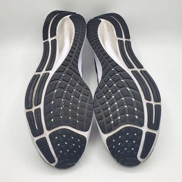 Nike Air Zoom Pegasus Running Jogging Shoes Men's Black/White Size 14