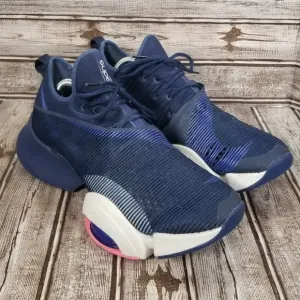 NIKE AIR ZOOM SUPERREP Men's 12 Athletic Training Running Shoes Sneakers Blue