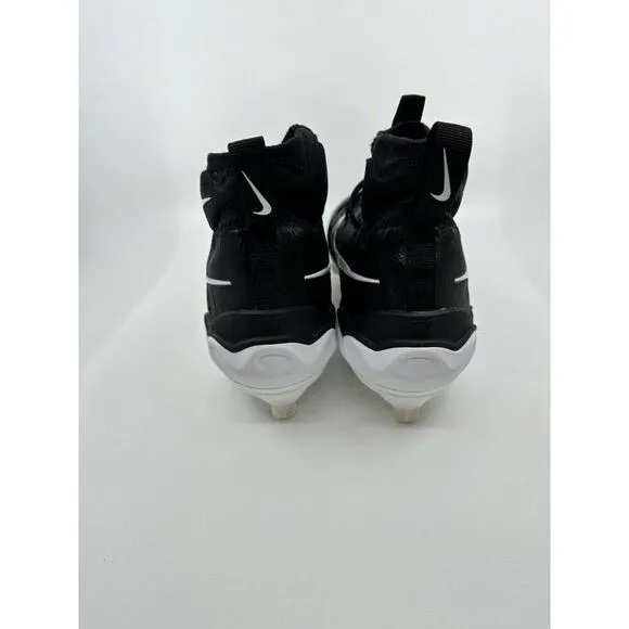 Nike Alpha Huarache NXT Black White Baseball Cleats DJ6517-001 Mens Size 12