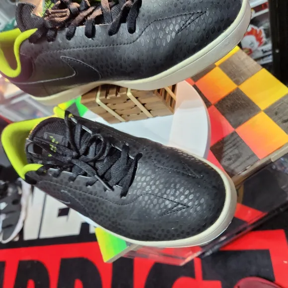 Nike Black and Green Men's Shoes Eric Koston Skakeboading