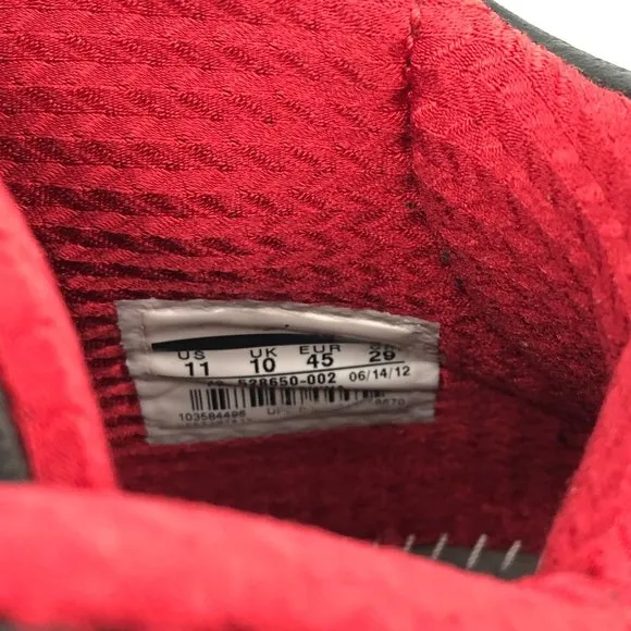 Nike Black and Red Super Fly Athletic Shoes | Good Condition
