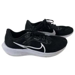 Nike Black White Lace Up Athletic Sneakers | Men's Size 8.5