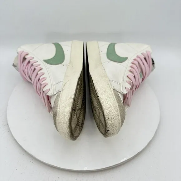 Nike Blazer Mid 77 Men Size 10  DO9787 100 Green White Mid Top Training Shoes