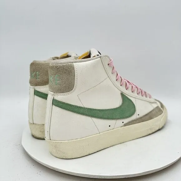 Nike Blazer Mid 77 Men Size 10  DO9787 100 Green White Mid Top Training Shoes