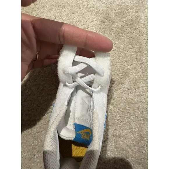 Nike Blazer Mid '77 Toddler Shoes Baby Sneakers White Blue Size 4C