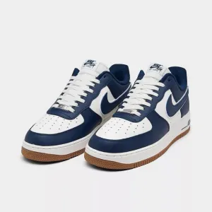 Nike Blue and White Athletic Shoes Mid-Cut Design