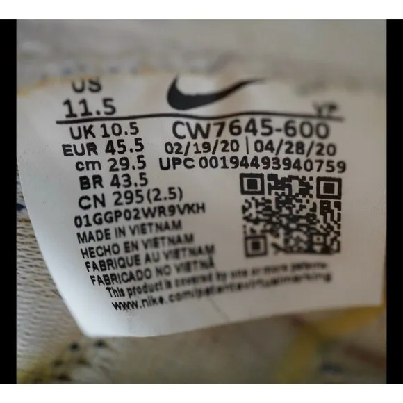 NIKE Challenger OG Running Shoes University Red Blue CW7645-600 Size 11.5
