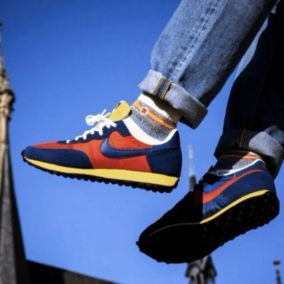 NIKE Challenger OG Running Shoes University Red Blue CW7645-600 Size 11.5