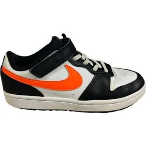 Nike Court Borough Low 2 (GS) BQ5448-115 Youth White Black Sneaker Shoes Size 2Y