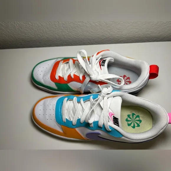 Nike Court Borough Low Recraft GS Multi-Color Kids Youth Casual Shoes FQ8373-902