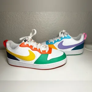 Nike Court Borough Low Recraft GS Multi-Color Kids Youth Casual Shoes FQ8373-902