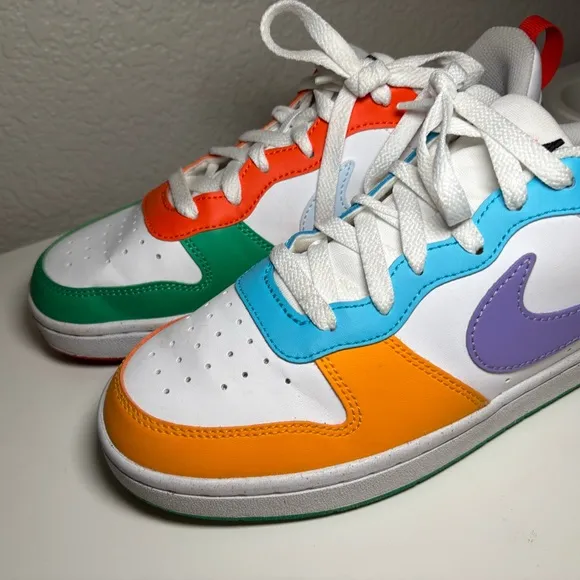 Nike Court Borough Low Recraft GS Multi-Color Kids Youth Casual Shoes FQ8373-902