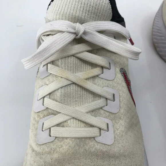 Nike Cream &amp; Gray React Infinity Athletic Shoes | Good Condition