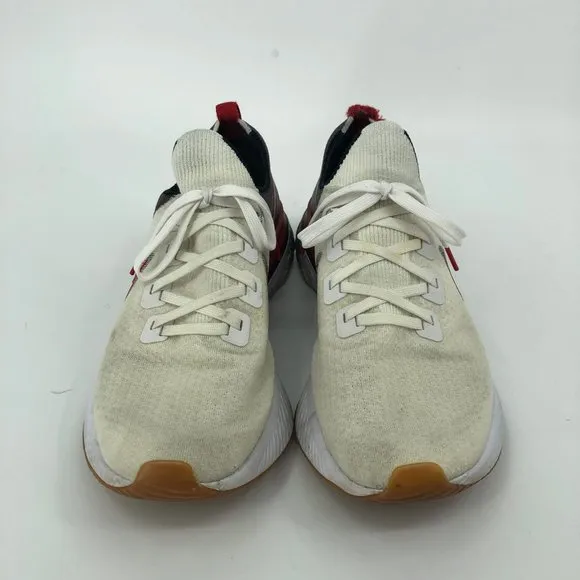 Nike Cream &amp; Gray React Infinity Athletic Shoes | Good Condition