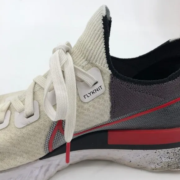 Nike Cream &amp; Gray React Infinity Athletic Shoes | Good Condition