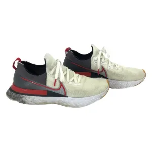 Nike Cream &amp; Gray React Infinity Athletic Shoes | Good Condition