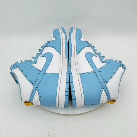 Nike Dunk High Retro Men Size 9.5 DD1399-401 Chill Blue White Training Shoes
